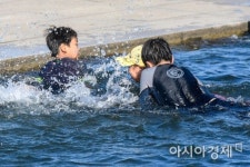 [포토] 시원한 물놀이