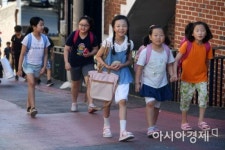 [포토]즐거운 등굣길