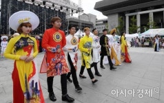 [포토] 광화문광장에서 열린 베트남문화축제