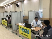 함평군 월야면-세계로병원, 양·한방 봉사활동 실시