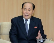 [포토] 발언하는 김영남 최고인민회의 상임위원장