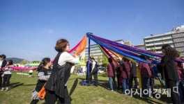 [포토] 흥겨운 아리랑 가락에 맞춰