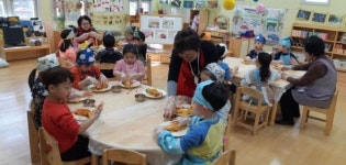 성동구 용답어린이집 유아들 사랑의 김장 담그기