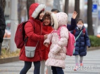[포토]추워도 행복한 등굣길