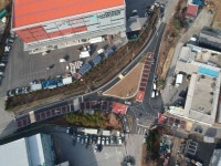 용인 생안 교차로 개선공사 마무리