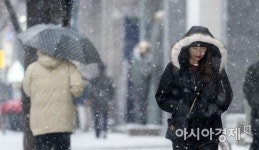 [포토] 출근길 함박눈
