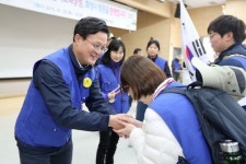[포토]영등포구 ‘탁트인 국토대장정’ 3일째 순항  