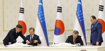 韓-우즈벡, '특별 전략적 동반자' 수립…文대통령 