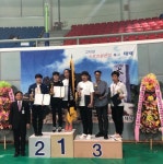 광주체육중, 태권도 여자중등부 ‘최강’ 입증