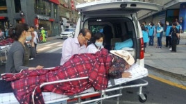 서울시, 대한애국당 불법 천막 행정대집행 중 부상자 속출