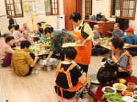 금천구 목화경로당 점심식사 및 반찬 나눔