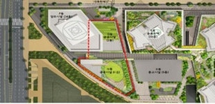 용산 국제빌딩4구역에 구민편의 복합시설 건립 