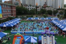 성북구 숭덕초·석관초 대형풀장 · 워터파크 설치 