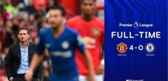 맨유, 첼시에 4-0 완승…램파드 감독 “4번의 실수가 모두 골이 됐다”