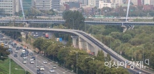 [포토]개통 앞두고 있는 여의중류램프