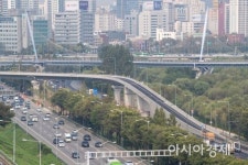 [포토]여의중류램프 10시부터 통행가능