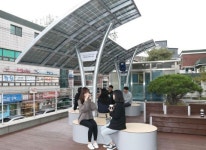 관악구청사 태양광 주민 쉼터’ 조성