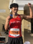 나홀로 마라톤 풀코스…웰컴저축銀, 시각장애인과 꿈 이루다