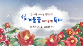 1004섬 신안, 겨울꽃 애기동백축제 개막