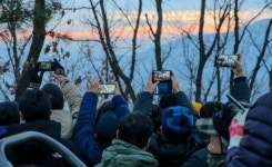 서초구 우면산 정상서 2020년 새해 해맞이 행사