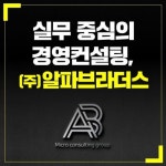 ㈜ 알파브라더스 실무 중심의 경영컨설팅 제시
