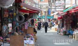 [포토]코로나19 직격탄 맞은 창신동문구완구거리