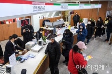 [포토]문산우체국 마스크 판매