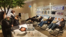 롯데百 미아점, 체험형 매장 세라젬 힐링팩토리 개장