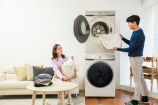 AI로 세탁부터 건조까지 한번에 똑똑한 삼성 그랑데 건조기 AI