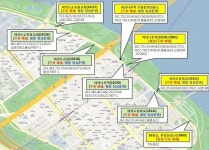 영등포구 여의도한강공원 9개 버스정류소 주말 폐쇄