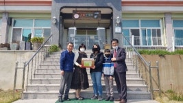 순천별량중학교, 직접 만든 면마스크로 코로나 극복 동참