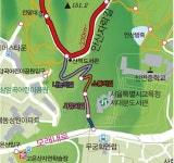 서대문도서관~ 안산자락길 연결 등산로 개통