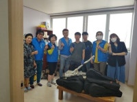 순천시 한끼나눔봉사단, 인제지역아동센터 ‘에어컨’ 기증