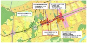 강남역~ 서초역 서초대로 일대 58만㎡ 지구단위계획 재정비안 열람공고