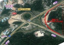 용인 능원교차로 분당→수지방향 연결로 폐쇄된다