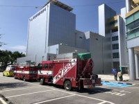 [포토] 곡성군, 공공시설 화재 대피 합동 소방 훈련 시행