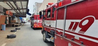 광주 광산소방서 ‘전통시장 소방통로 확보 훈련’ 전개