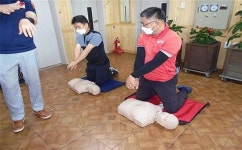 도로공사 칠곡주유소(부산방향), 응급 재난대응교육 실시