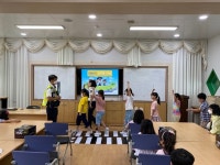 무안 운남파출소 ‘어린이 교통안전’ 교육 큰 호응