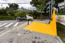 광진구, 어린이 안전한 보행 위해 옐로카펫·노란발자국 설치