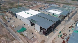 글로벌모터스 공장 신축 현장서 60대 근로자 장비에 치여 숨져