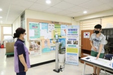 구로구 전 동주민센터 안면인식 체온측정 카메라 설치