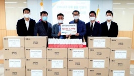 제이비케이폼즈, 2700만원 상당 살균스틱 닥터가드 경기도에 전달
