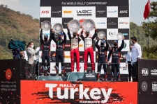현대차, WRC 연속 더블 포디움…제조사 종합 순위 2위 유지