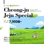 편도 최저 7900원부터 에어서울, 청주~제주 취항기념 특가