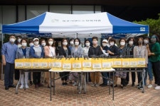 목포이랜드노인복지관, 노인맞춤돌봄서비스 추석 나눔 행사 진행