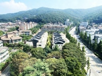 10년여 동안 멈추었던 분당 구미동 마지막 최고급 타운하우스 드디어 10월 준공이 되다