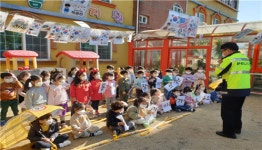 [포토] 광주 광산경찰서, 안전 보행 교육