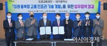 대구시, 달성군 교차로에 자율주행차량 교통신호시스템 구축