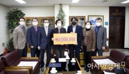 김천대 대학원 신학과 동문회 올해부터 매년 학교발전 200만원 기부